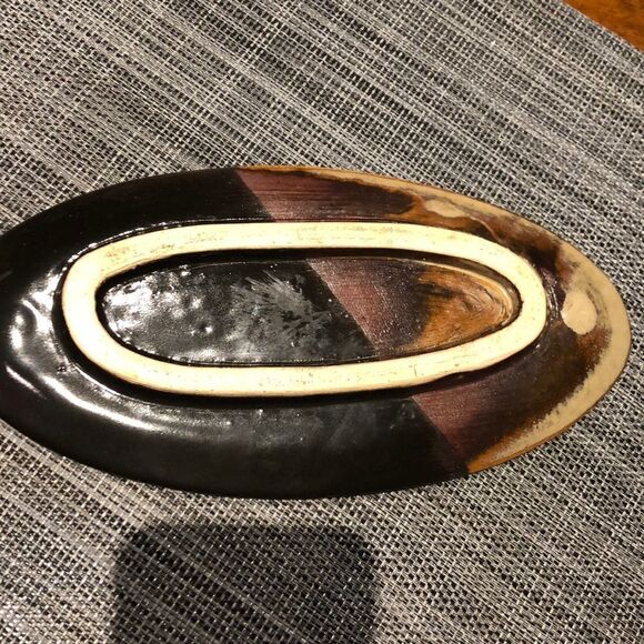 Handmade Pottery: tray dish decor art - Picture 2 of 3